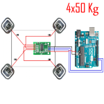 Ağırlık Sensörü - Load Cell Sensor 50 KG