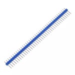 1x40 Pin Erkek Header Mavi 2.54 mm 180 derece