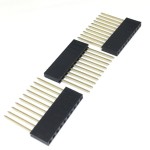 1x10 Pin Stackable Header 2.54 mm 11mm 1x10 Pin Stackable Header 2.54 mm 11mm