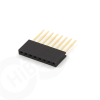 1x8 Pin Stackable Header 2.54 mm 11mm