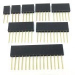1x8 Pin Stackable Header 2.54 mm 11mm 1x8 Pin Stackable Header 2.54 mm 11mm
