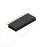 1x8 Pin Dişi Header 2.54 mm 180 derece 1x8 Pin Dişi Header 2.54 mm 180 derece
