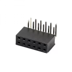 2x6 Pin Dişi Header 2.54 mm 90 derece