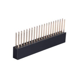 2x20 Pin Stackable Dişi Header 2.54 mm 11mm