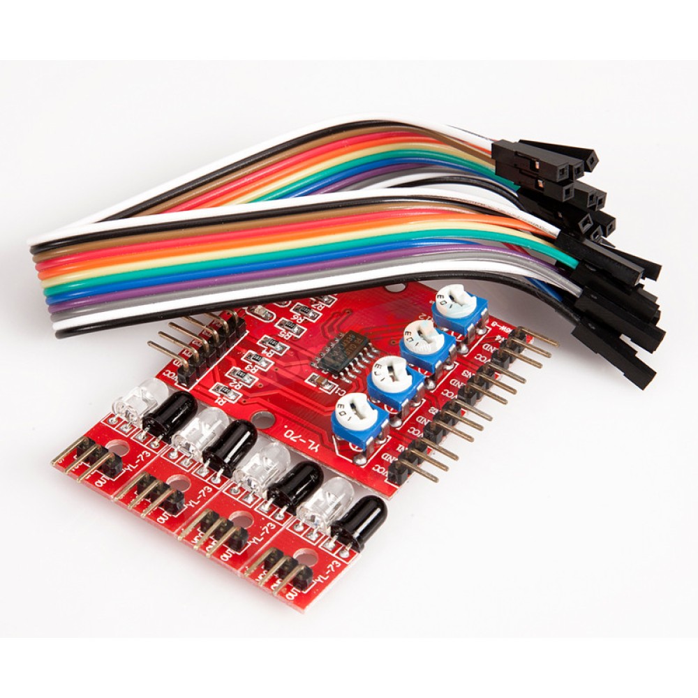 4 Kanal Çizgi İzleyen Sensör Modül