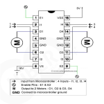 L293B Motor Sürücü - DIP16