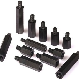 6mm M3 Plastik Distans Dişi - Erkek