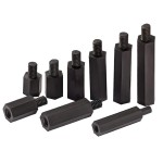 10mm M3 Plastik Distans Dişi - Erkek 10mm M3 Plastik Distans Dişi - Erkek