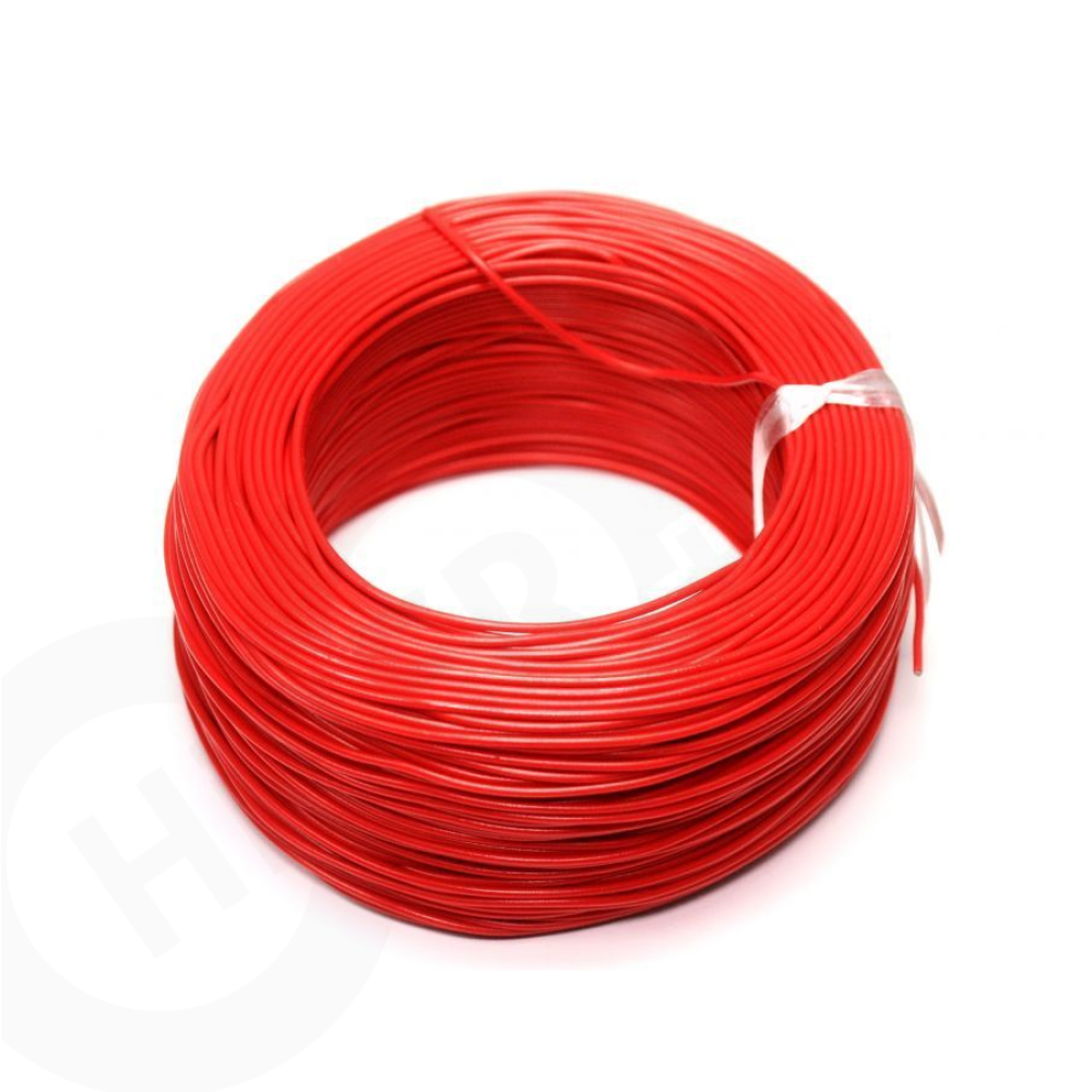 Çok Damarlı Kablo 100 Metre 24 AWG 0.22mm - Kırmızı