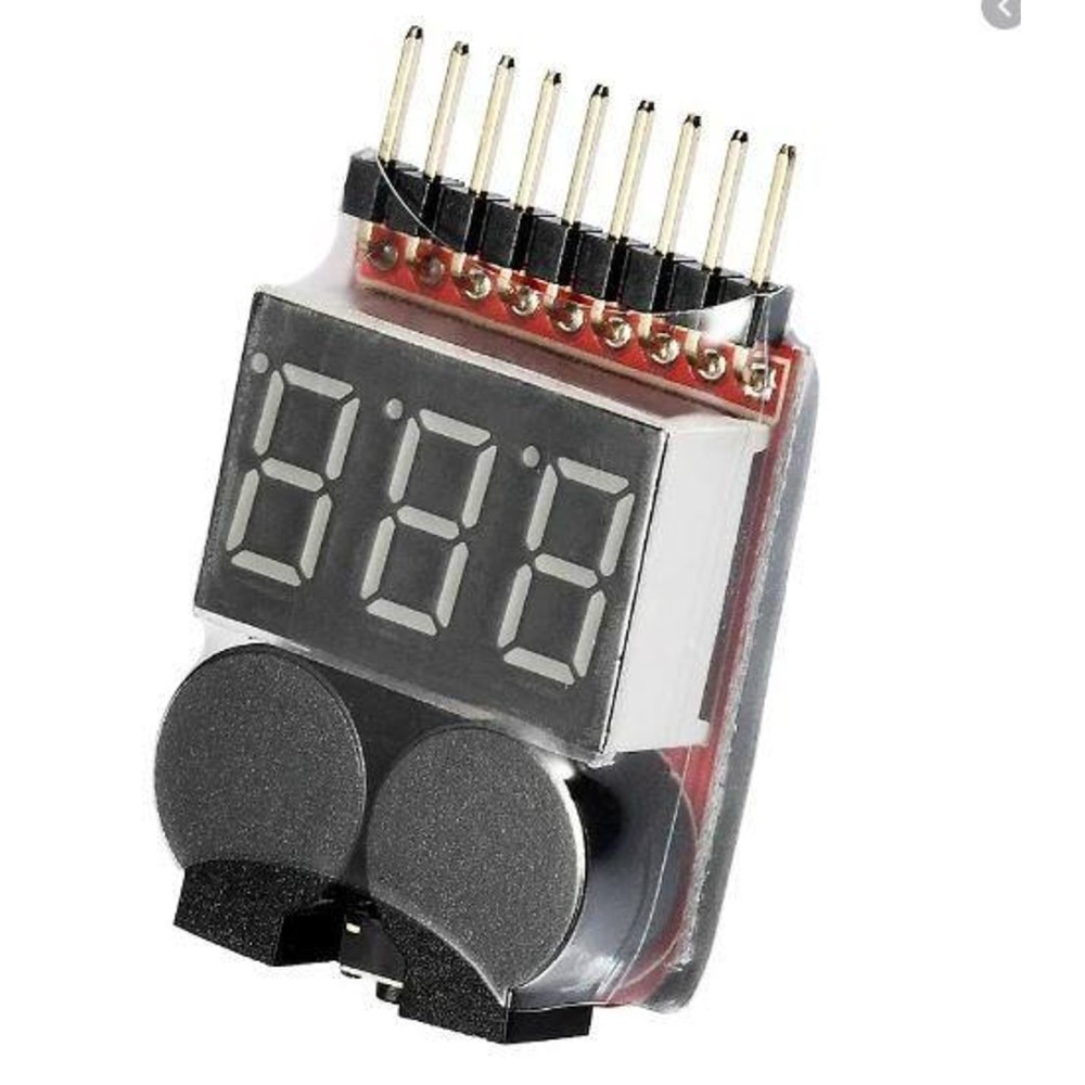 Lipo Tester Batarya Pil Voltaj Seviye Voltmetre Alarmlı Lipo Tester Batarya Pil Voltaj Seviye Voltmetre Alarmlı