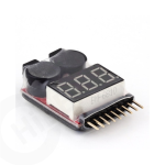 Lipo Tester Batarya Pil Voltaj Seviye Voltmetre Alarmlı Lipo Tester Batarya Pil Voltaj Seviye Voltmetre Alarmlı