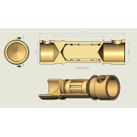 Banana Bullet Plug 3.5mm - 1 çift