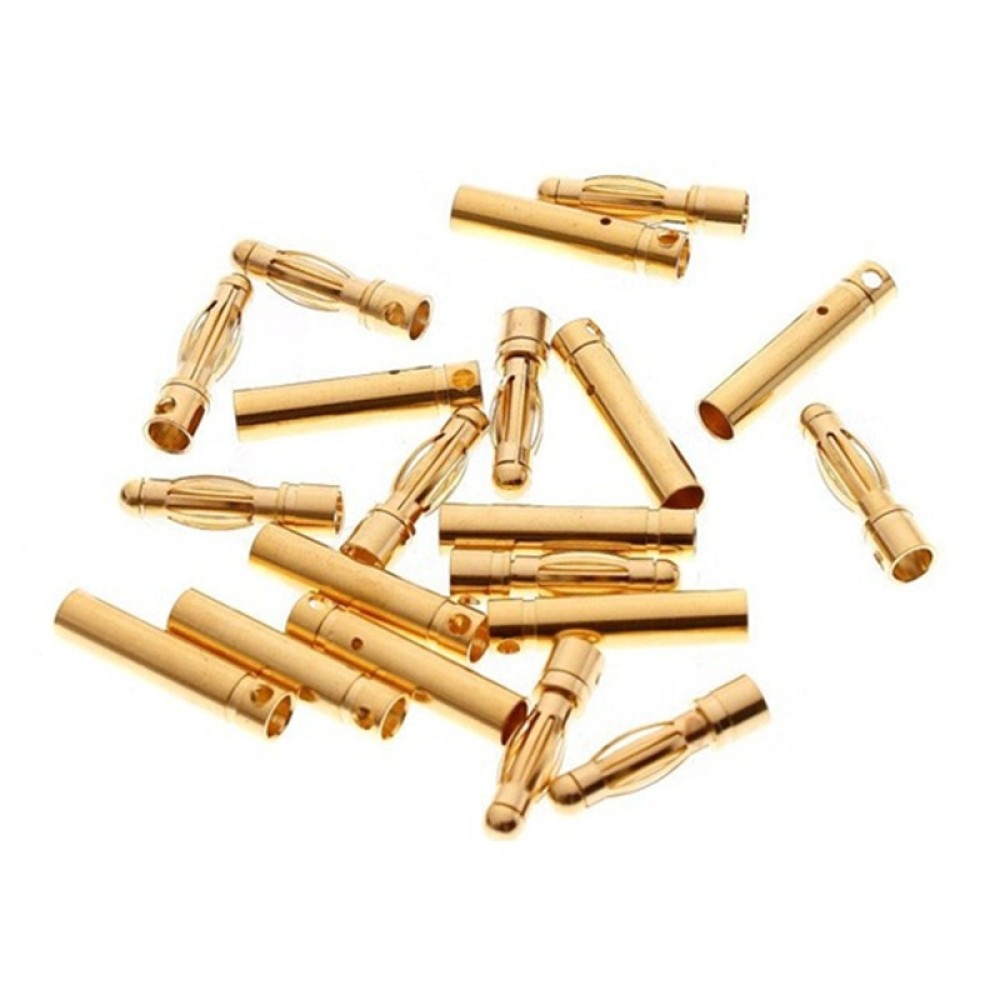 Banana Bullet Plug 4mm - 1 çift