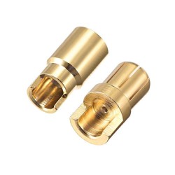Banana Bullet Plug 6mm - 1 çift