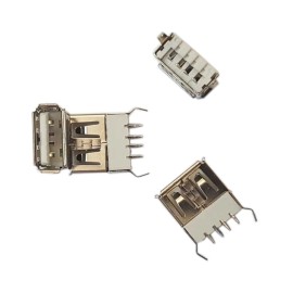 USB A Dişi Giriş Konnektörü 180°