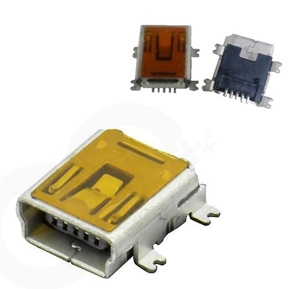 Mini USB B Tip Konnektör 180° Mini USB B Tip Konnektör 180°