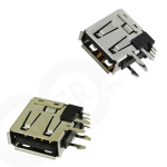 USB A Dişi Giriş Konnektörü Tip GOLD 90° USB A Dişi Giriş Konnektörü Tip GOLD 90°