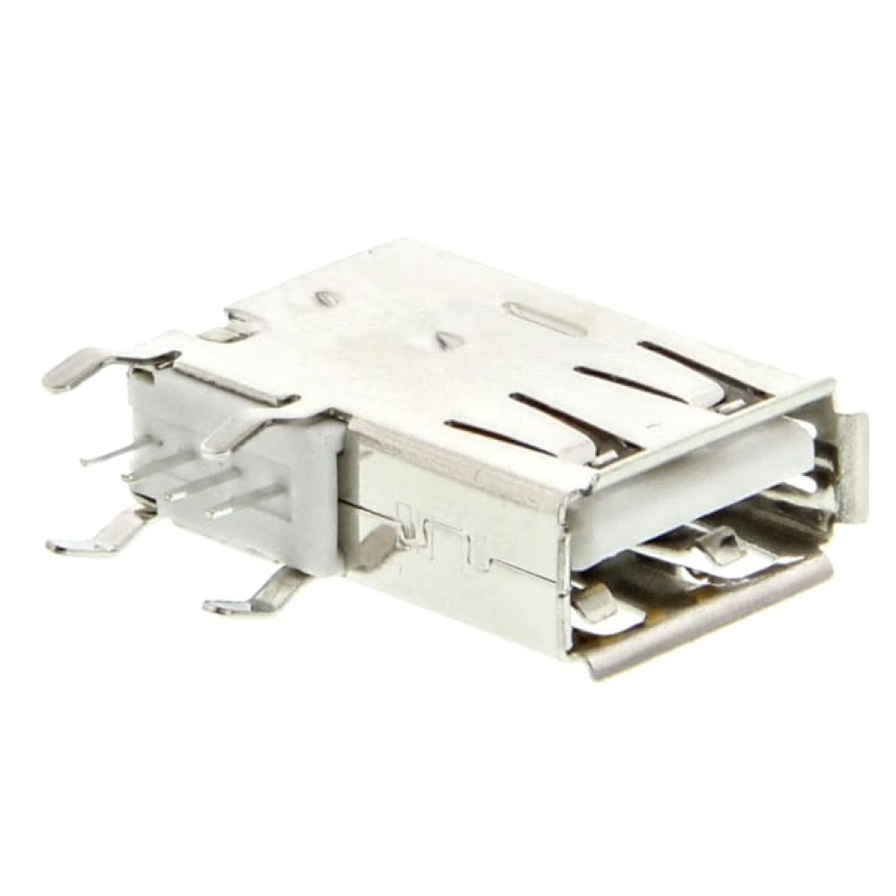 USB A Dişi Giriş Konnektörü R/A Tip 90° USB A Dişi Giriş Konnektörü R/A Tip 90°