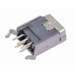 Mini USB B Tip T/R Konnektör 180° Mini USB B Tip T/R Konnektör 180°