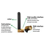 2.4GHZ Anten SMA 50R 2dBi THT R/A MALE 45mm 2.4GHZ Anten SMA 50R 2dBi THT R/A MALE 45mm