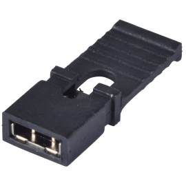 Jumper 2 Pin 2.54MM Siyah