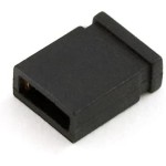 Jumper 2 Pin 2.54MM CLOSED 6.0MM Siyah Jumper 2 Pin 2.54MM CLOSED 6.0MM Siyah