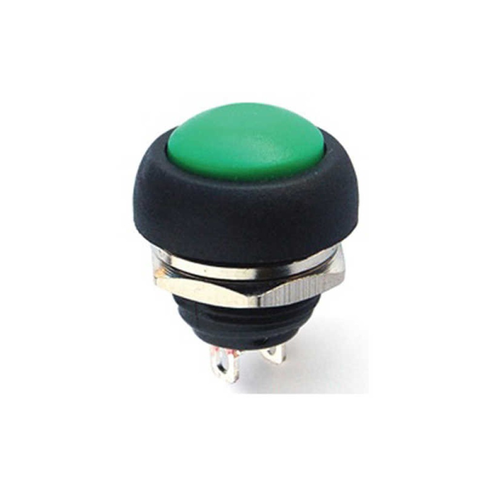 Push Buton Oval Yeşil PBS-33B