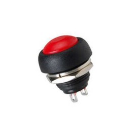 Push Buton Oval Kırmızı PBS-33B