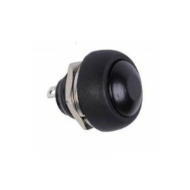 Push Buton Oval Siyah PBS-33B