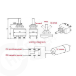 6Pin Toggle Switch On-Off-On 6Pin Toggle Switch On-Off-On