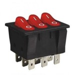 Üçlü Işıklı Anahtar 250V/15A Üçlü Işıklı Anahtar 250V/15A