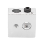 3D Alüminyum Isıtıcı Bloğu - 20x20x10 mm 3D Alüminyum Isıtıcı Bloğu - 20x20x10 mm