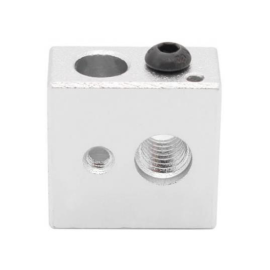 3D Alüminyum Isıtıcı Bloğu - 20x20x10 mm