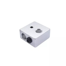3D Alüminyum Isıtıcı Bloğu - 20x20x10 mm