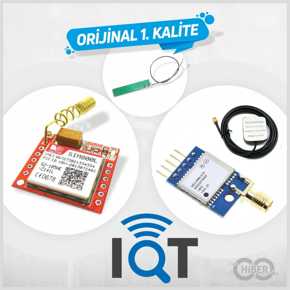 SiM800L Simcom GSM / Ublox Neo M8N GPS V2 SiM800L Simcom GSM / Ublox Neo M8N GPS V2