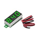 DC 0-30V Voltmetre YEŞİL