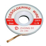 Lehim Toplama Teli 2Mm 1.5 Metre Lehim Toplama Teli 2Mm 1.5 Metre