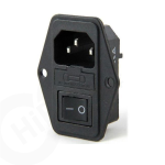 Power Soket Erkek Anahtarlı Sigortalı Kulaklı Power Soket Erkek Anahtarlı Sigortalı Kulaklı