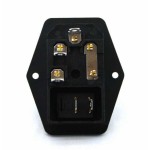 Power Soket Erkek Anahtarlı Sigortalı Kulaklı Power Soket Erkek Anahtarlı Sigortalı Kulaklı