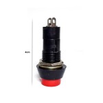 Push Buton Yuvarlak Kalıcı Kırmızı Push Buton Yuvarlak Kalıcı Kırmızı