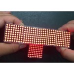 MAX7219 Dot Matrix Modül 1in4 Ekran (Kırmızı)