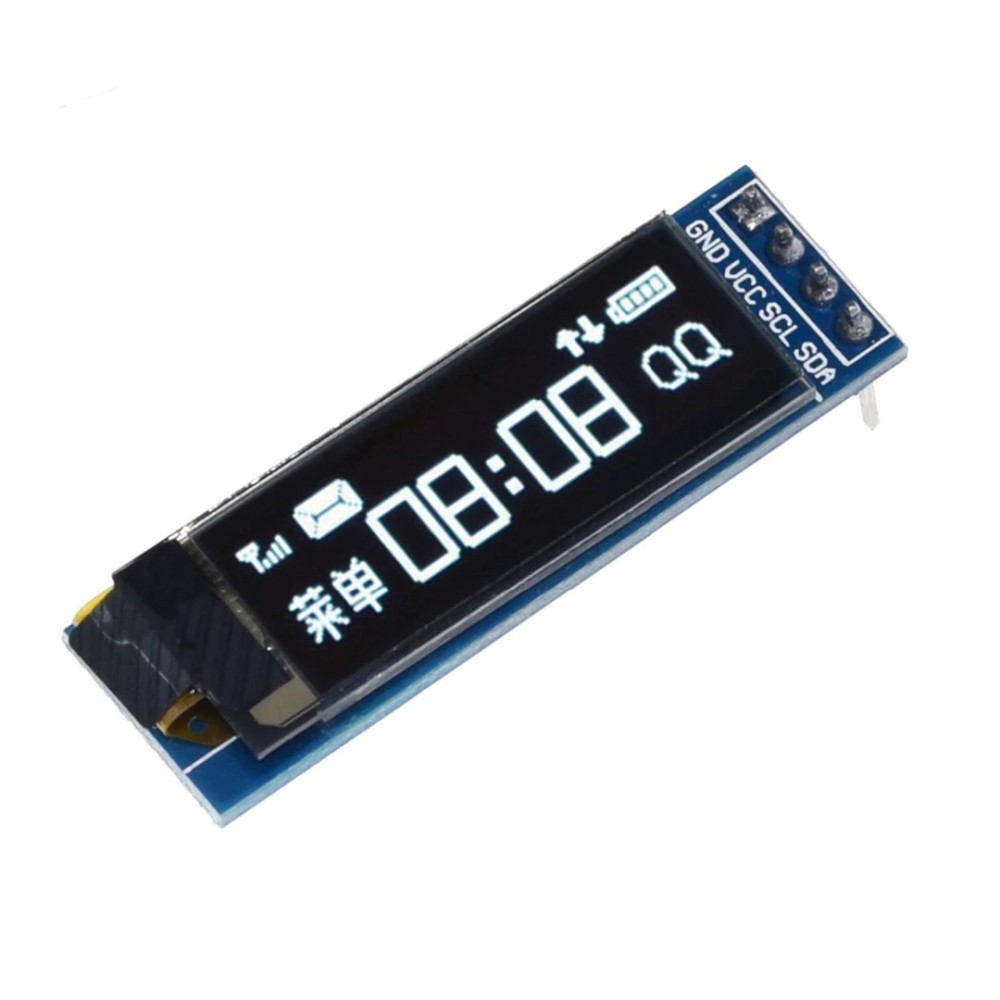 0.96 128x64 Oled Grafik Lcd Ekran - Beyaz 0.96 128x64 Oled Grafik Lcd Ekran - Beyaz