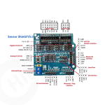 Arduino Uno Sensör Shield V5 Arduino Uno Sensör Shield V5