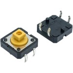 12x12 7.3mm Tact Push Button Switch Sarı 12x12 7.3mm Tact Push Button Switch Sarı