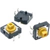 12x12 7.3mm Tact Push Button Switch Sarı