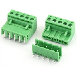 6 Pin 5.08mm 90° Klemens Takım
