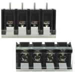 Bariyer Tipi Klemens 4 Pin Kapaklı