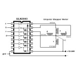 Step Motor Sürücü Kartı ULN2003 Step Motor Sürücü Kartı ULN2003