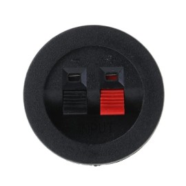 Hoparlör Subwoofer Kabin Terminali Yuvarlak 2 Pin
