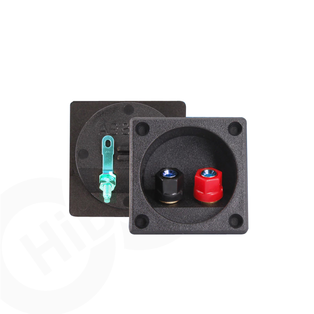 Hoparlör Subwoofer Kabin Terminali Kare 2 Pin Hoparlör Subwoofer Kabin Terminali Kare 2 Pin